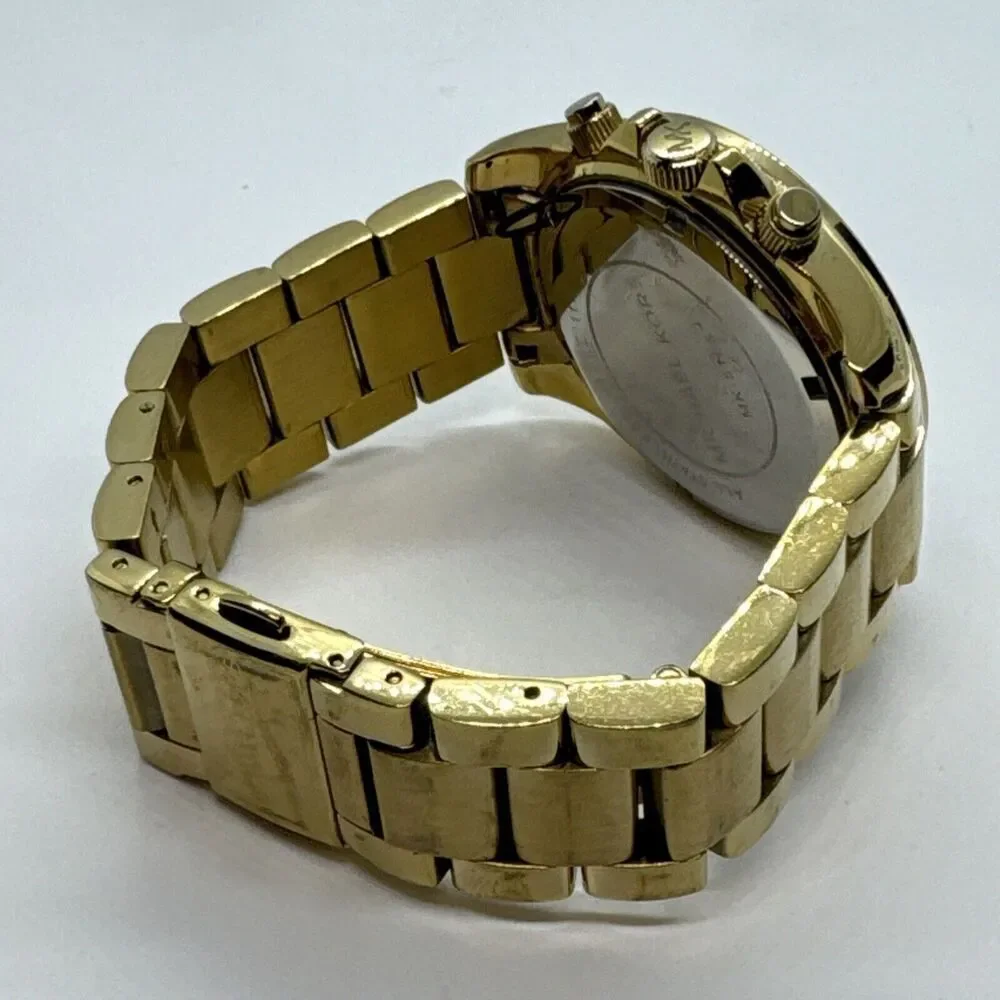 Michael Kors Blair MK5166 Women's Gold Stainless Steel Analog Dial Watch JNA591